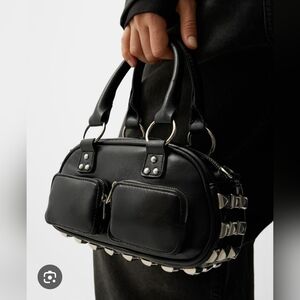 Bershka mini bowling crossbody bag NEW